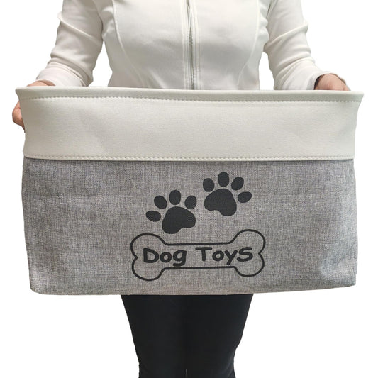 CPAKOWLGOO Large Dog Toy Basket