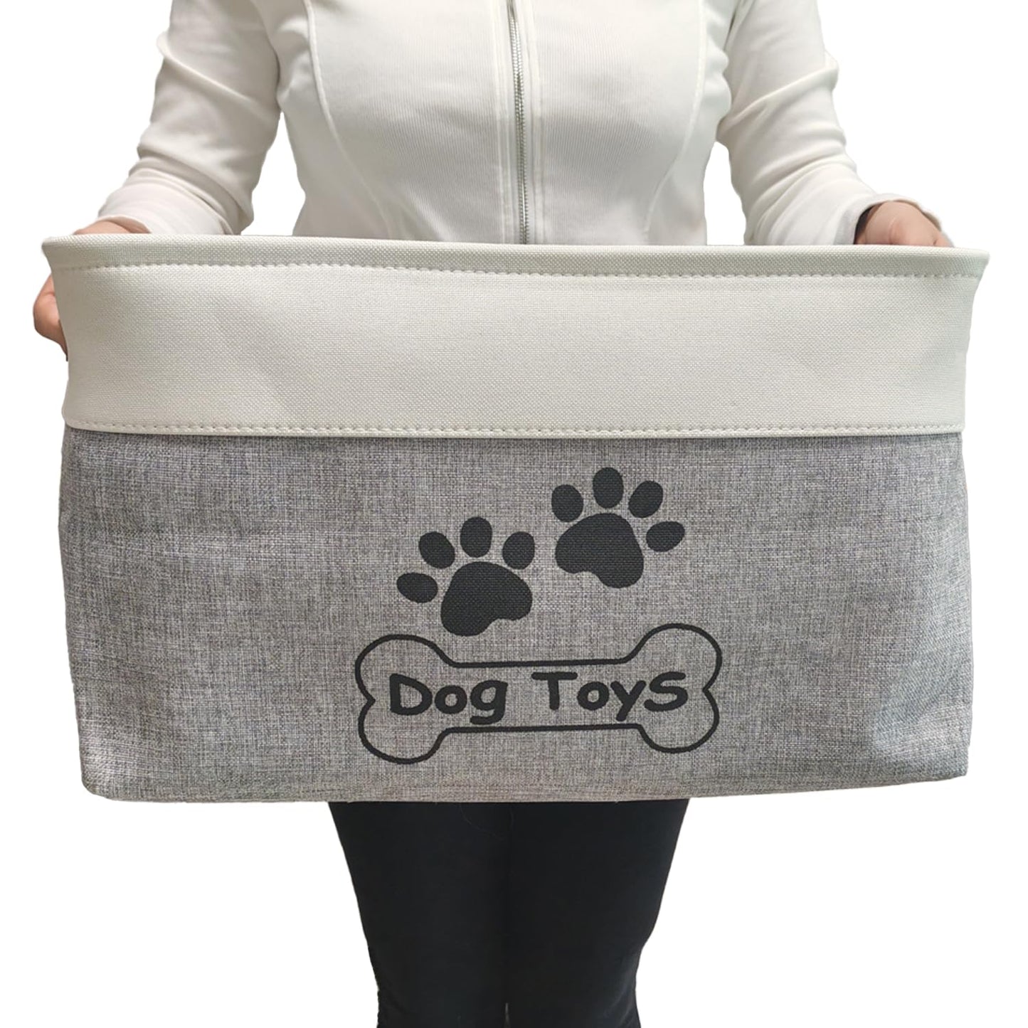 CPAKOWLGOO Large Dog Toy Basket