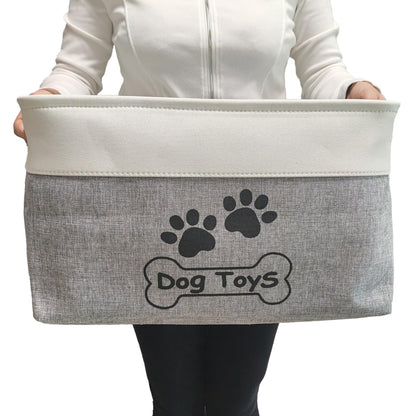 CPAKOWLGOO Large Dog Toy Basket